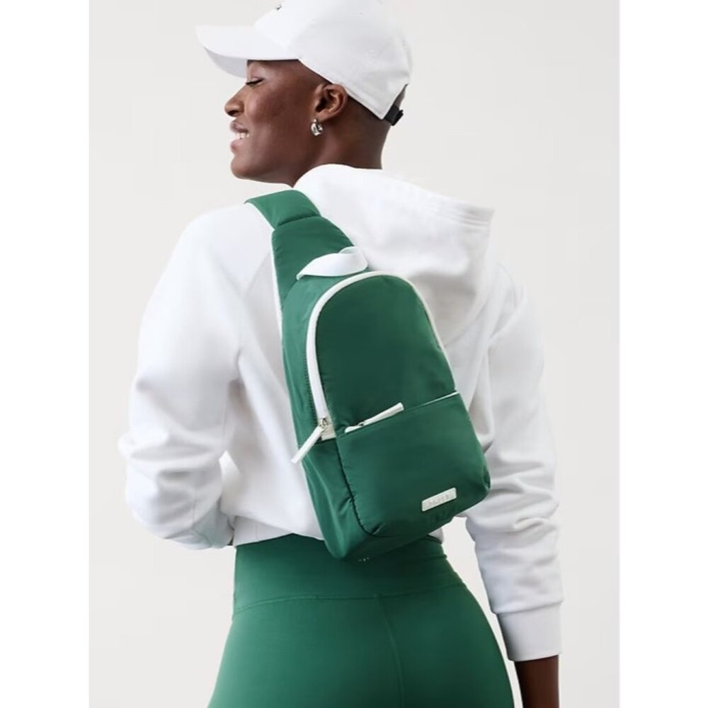 New ATHLETA All About Sling Bag Trillium